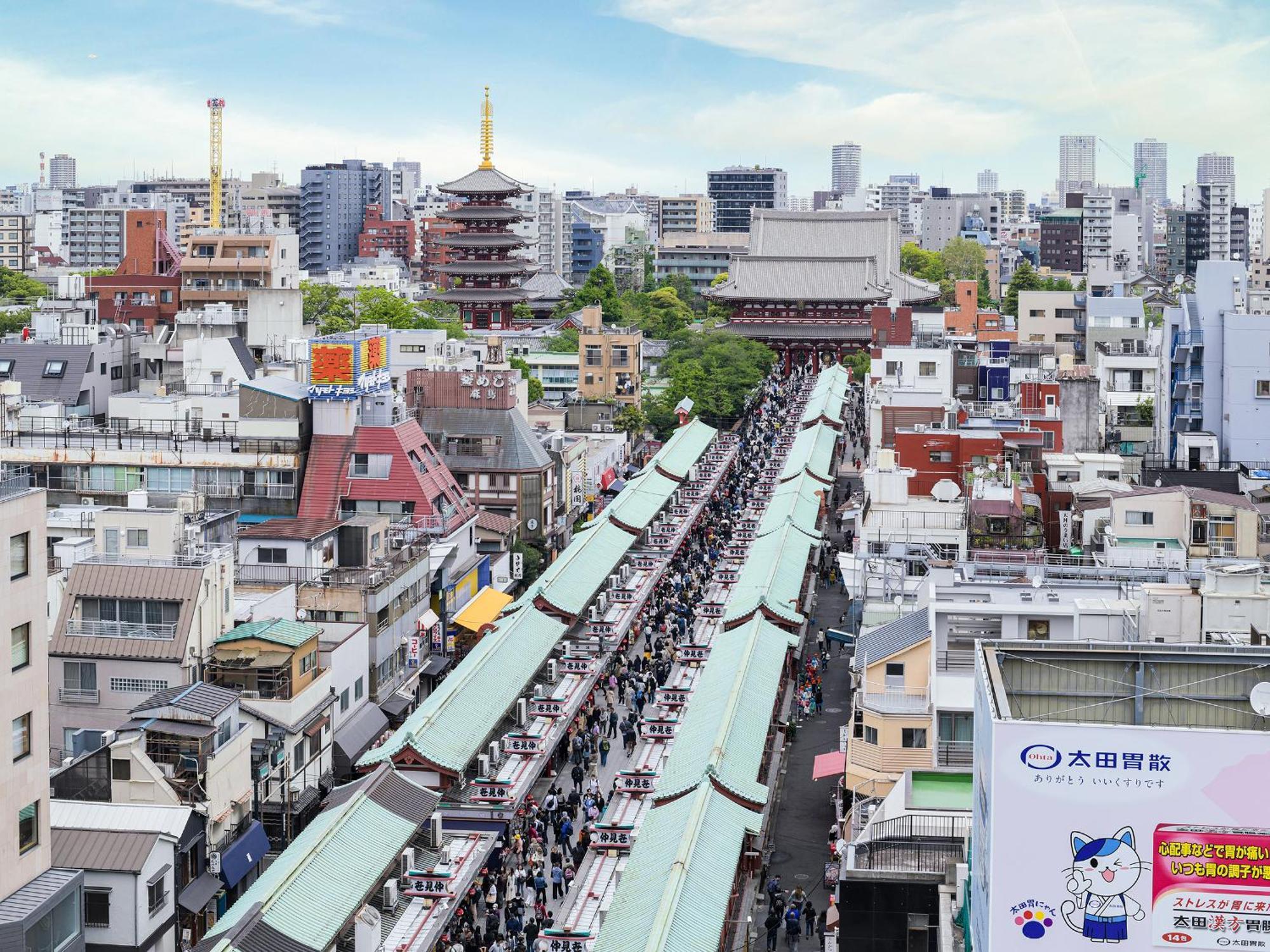 Vessel Inn Asakusa Tsukuba Express Tokyo Dış mekan fotoğraf
